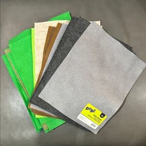Assorted Craft Felt Sheets 20ct 9x12